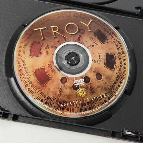 Troy 2-Disc Widescreen DVD Brad Pitt Rated R - Picture 6 of 8